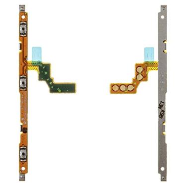 Imagem de Cabo plano compatível com Samsung A307F/DS Galaxy A30s, (botão de som)