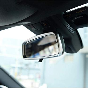 Imagem de JIERS Para Mercedes Benz GLA X156 CLA C117 200 220 260 2013-2018, acessórios de acabamento decorativo para espelho retrovisor interno de carro