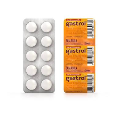 Imagem de Gastrol 10 pastilhas mastigáveis 10 Pastilhas Mastigáveis