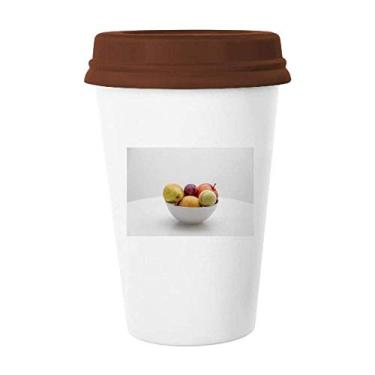 Imagem de Caneca com foto de frutas temperadas frescas Caneca de café Copo de cerâmica Copo de cerâmica
