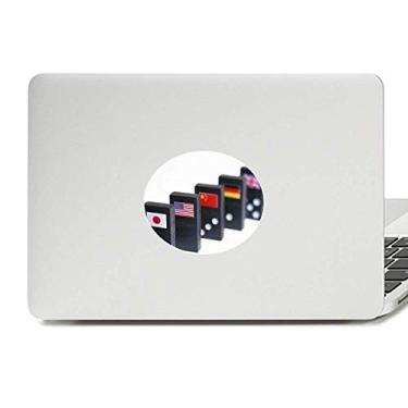 Imagem de Pai Gow Bandeira de dados para jogos Vinil Emblema Gráfico Laptop Adesivo Notebook Decalque