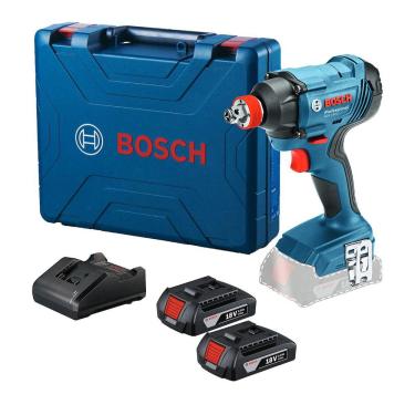 Imagem de Chave de Impacto Bosch GDX 180-LI + 2 Baterias 18V + Carregador GAL 18V-20