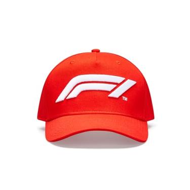 Imagem de Boné de beisebol unissex Formula 1 F1 Tech Collection grande logotipo, vermelho, tamanho único
