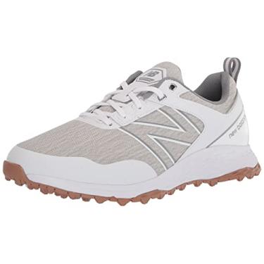 Imagem de New Balance Fresh Foam Contend Tênis de golfe masculino, Branco, 8 Wide