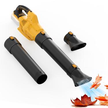Imagem de Soprador de folhas compatível com bateria máxima de 20 V Dewalt (sem bateria) soprador de folhas sem fio com 6 modos de velocidade, 400 CFM, sopradores de folhas alimentados por bateria para cuidados