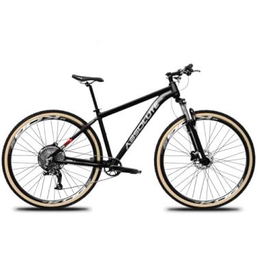 Imagem de Bicicleta Aro 29 Aluminio 6061 Moutain Bike Absolute Nero 5 1x12v Pedivela Single Coroa Unica P.Quadrada K7 11/50D Freio a Disco Garfo de Suspensão,21,Preto