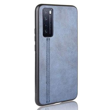 Imagem de Capa para celular Huawei Honor nova 7 Capa de celular Rugged Shield 360° Proteja seu telefone capa de couro liso para Huawei Honor nova 7