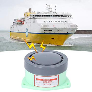 Imagem de HRB N80 Buzzer Beeper Alarme Eletromagnético Ativo Contínuo 80db AC220V 50HZ para Navios Caminhões de Bombeiros Construindo Sistemas Anti-roubo