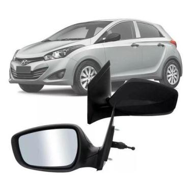 Imagem de Retrovisor Hb20 Hatch e Sedan - 2012 2013 2014 2015 2016 2017 2018 com