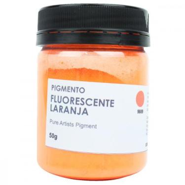 Imagem de Pigmento Artístico Cromacolor 50g 9889 Laranja Fluorescente