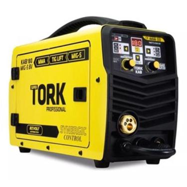 Imagem de Maquina Solda Inversora Mig Mma Tig 180a 3 Em 1 Bivolt Tork - TORKSOLD