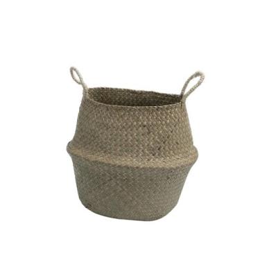 Imagem de Cesto de seagrass natural 32cm com alças - Oikos, U, NATURAL