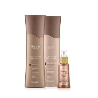 Imagem de Amend Expertise Complete Repair Sh 250ml + Cond 250ml + Millenar Oil M