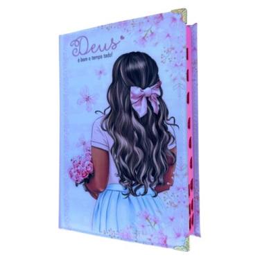 Imagem de Bíblia NTLH Garota com índice digital - capa dura acolchoada SBB - CEN