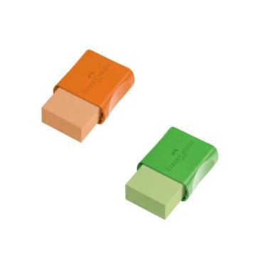 Imagem de Borracha Faber Castell Max Tons Pastel Neon Preta Branca Unidade/Kit -