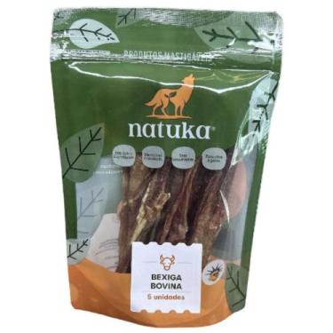 Imagem de Mordedor Natural Bexiga Bovina Stick Para Cães e Gatos - NATUKA