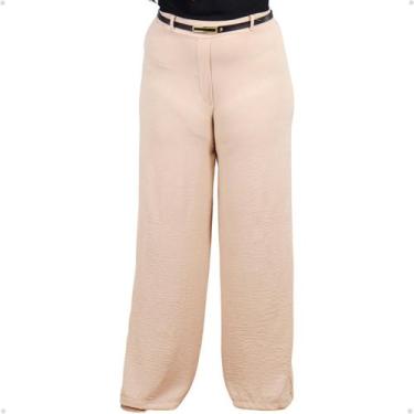 Imagem de Calça Pantalona Feminina Duna Social  Plus Size Wide Leg - 40 Graus, B