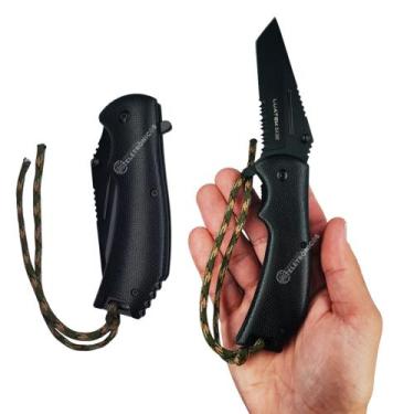 Imagem de Canivete de Bolso Com Clip Camuflado Com Trava Liner Lock Alta Qualida