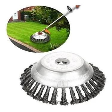 Imagem de Escova De Aço Profissional Para Roçadeira - Sa, Songle, Nakazaki Ou Si