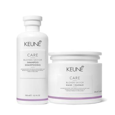 Imagem de Kit Keune Care Blonde Savior Shampoo + Máscara (2 produtos)