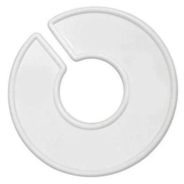 Imagem de Separador Para Araras Branco   Sem Impressão - Central 