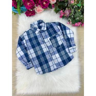 Imagem de Camisa Xadrez Junina Junior Azul (CMSXDRXJNUJNIRAZL) - miss cherry, 14