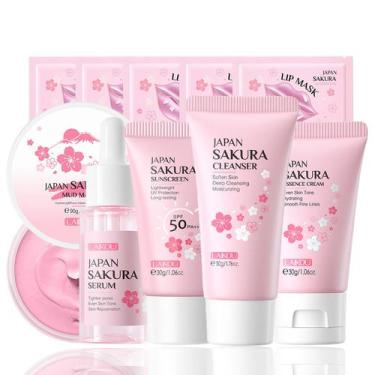 Imagem de Conjunto de cuidados com a pele Evolvique Sakura feminino com removedo