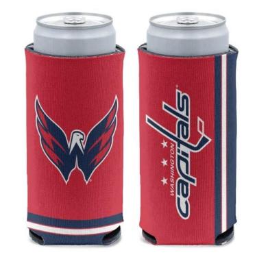 Imagem de WinCraft NHL Washington Capitals Slim Can Cooler, cores do time, tamanho único
