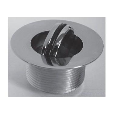 Imagem de Watco 1.865 in. Overall Diameter x 11.5 Threads x 1.25 in. PresFlo Bathtub Closure in Chrome Plated