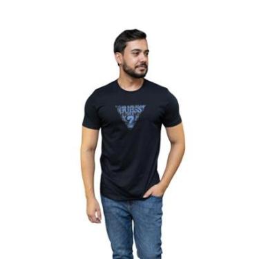 Imagem de Camiseta Guess Masculina Logo Falhado-Masculino