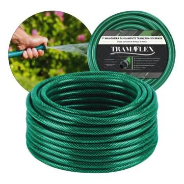 Imagem de Mangueira de Jardim Trançada TramaFlex 3/4" x 3mm 100 Metros