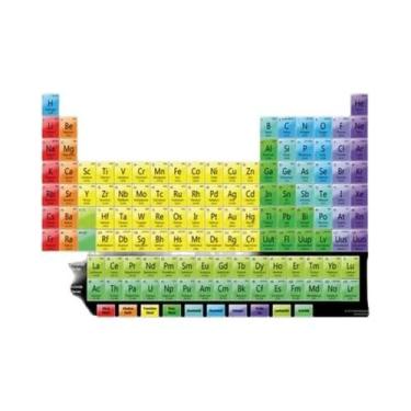 Imagem de Decoração De Quarto Infantil, Química, Tabela Periódica, Tela, Arte De