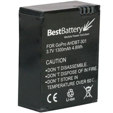 Imagem de Bateria para Camera Hero3 Hero3+ AHDBT-201 AHDBT-301 - BestBattery