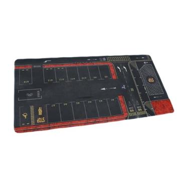 Imagem de Generic Tapete para estacionamento de garagem subterrânea em escala 1:64, tapete para mini carro, layout em miniatura, antiderrapante, brinquedo para exibição