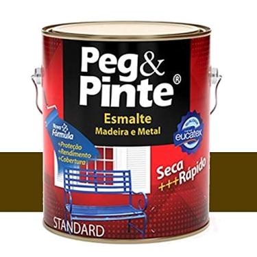 Imagem de Tinta Esmalte Sint Peg & Pinte Marrom 3,6 L Eucatex