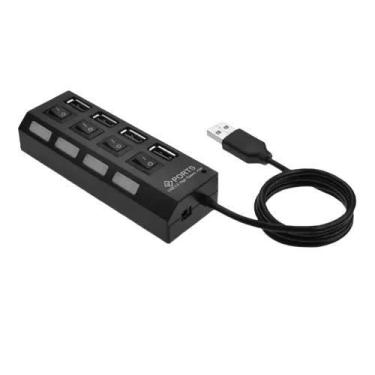 Imagem de Hub USB 4 Portas 2.0 Super Speed JC-HUB401 F3