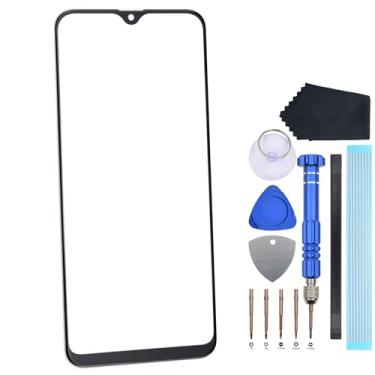 Imagem de Peça de reparo de tela de vidro para Samsung Galaxy A30s A20 SM-A307F SM-A307FN SM-A307G SM-A307GN SM-A307GT substituição de tela de vidro frontal preta