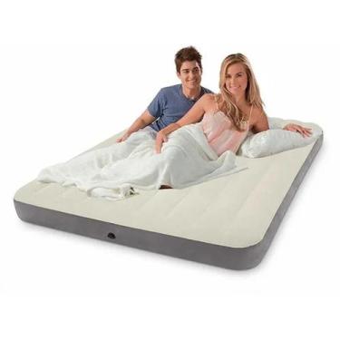 Imagem de Colchao Inflável Casal Dura Beam Fiber Tech Queen Intex