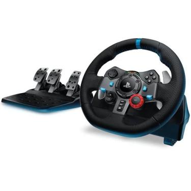 Imagem de Volante Logitech G29 com Cambio Game Force Ps5 Ps4 Ps3 Pc Gamer