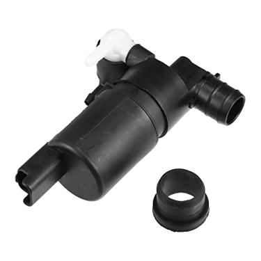 Imagem de ACROPIX Bomba de motor de lavadora de para-brisa com ilhós apto para Citroen C3 Picasso 2009-2014 para Citroen C3 Mk1 2002-2009 643475 - Pacote com 2 Pretos