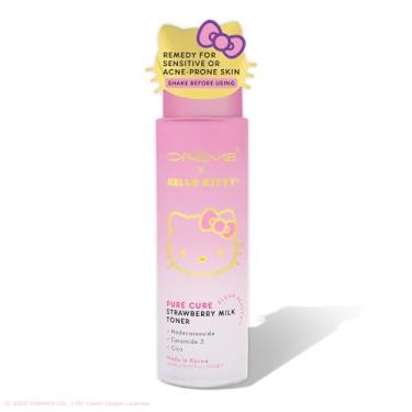 Imagem de The Crème Shop X Tônico De Leite De Morango Hello Kitty Pure Cure - Klean Beauty