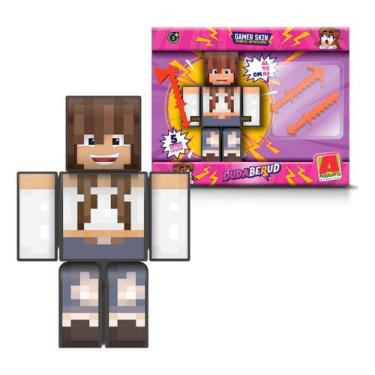 Imagem de Boneca Articulado Duda Berud Mine Ferramenta Algazarra Craft