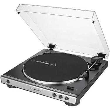 Imagem de Toca Discos Vinil Automático Audio Technica AT-LP60X Cinza