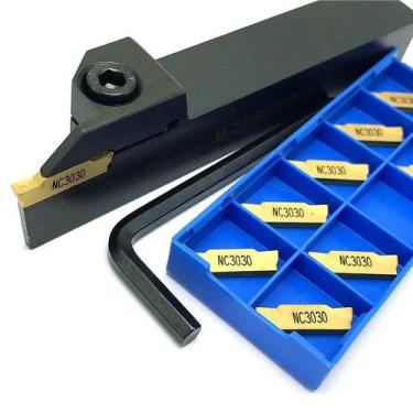 Imagem de Kit Suporte Externo Bedame 3mm + Pastilhas Mgmn 3mm - Korloy, Kit Supo