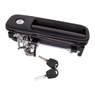 Imagem de QccHieUs Alça de liberação do abridor de porta-malas preta 1J6827565A com chaves, acessório para acessórios de golfe, peças de reposição de alto desempenho