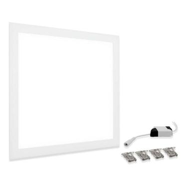 Imagem de Painel Plafon Led Embutir 45W 60X60 Quadrado Branco Frio