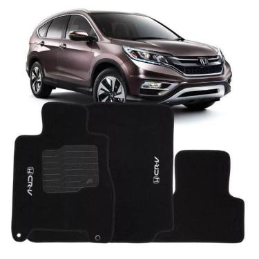 Imagem de Tapete Automotivo Carpete Com A Base Em Pvc Honda Crv 2012