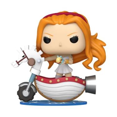 Imagem de Funko Pop! Rides: One Piece - Rides Nami with White Hobby Horse (2025 Wondrous Convention Limited Edition) #128