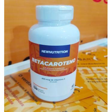 Imagem de Betacaroteno 120 cápsulas Newnutrition - NEW NUTRITION, Natural