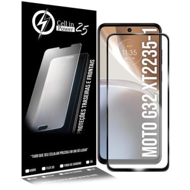 Imagem de Película De Vidro 3d Borda Curvada Compatível  Moto G32 6.5 XT2235 - C